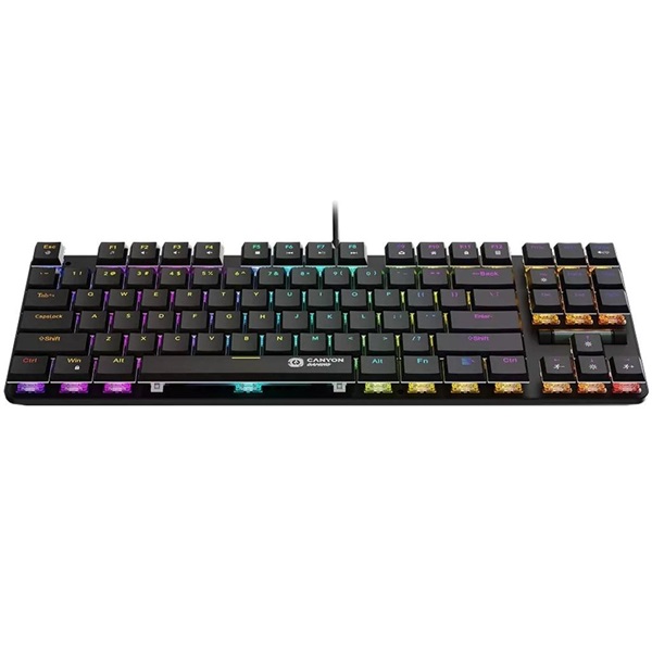 Canyon_TKL_GK_50_EN_HU_Cometstrike_US_fekete_vezetekes_mechanikus_billentyuzet-i41083031.jpg Canyon TKL GK-50 HU Cometstrike fekete vezetékes mechanikus billentyűzet - Image 3
