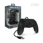 Cirka M07527-BK NuForce PS4/PC/Mac vezetékes fekete kontroller