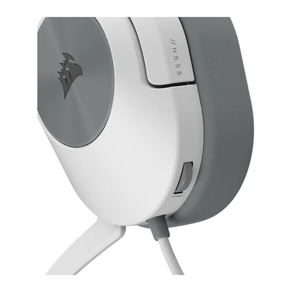 Corsair HS55 Surround fehér gamer headset - Image 4