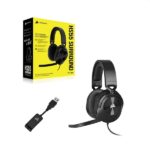 Corsair HS55 Surround fekete gamer headset - Image 5