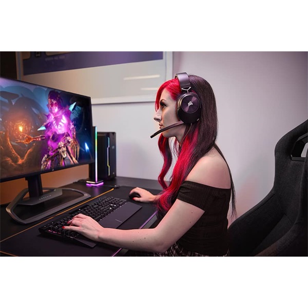 Corsair HS55 Surround fekete gamer headset - Image 7