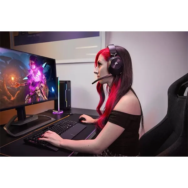 Corsair HS55 Surround fekete gamer headset - Image 7