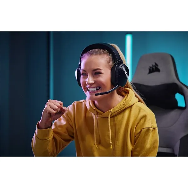 Corsair HS55 vezeték nélküli fekete gamer headset - Image 11