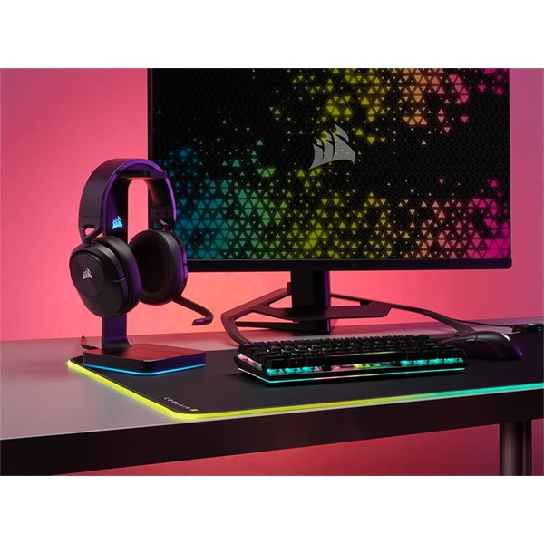 Corsair HS55 vezeték nélküli fekete gamer headset - Image 7