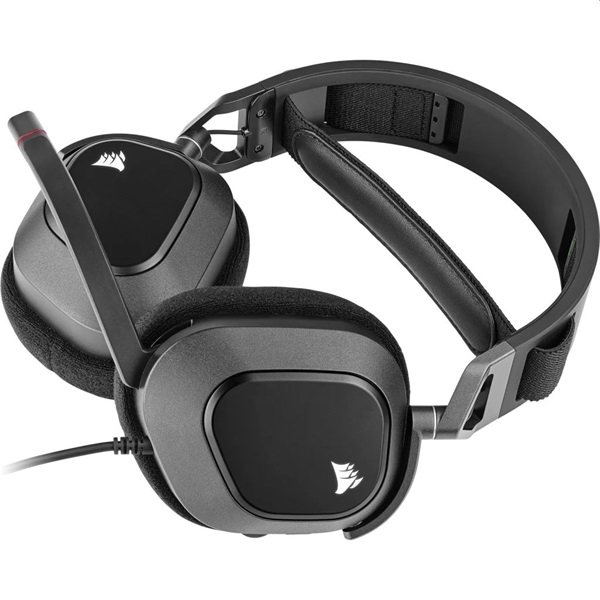 Corsair HS80 RGB USB 7.1 fekete gamer headset - Image 3
