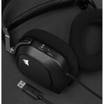 Corsair HS80 RGB USB 7.1 fekete gamer headset - Image 6