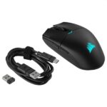 Corsair Katar Elite vezeték nélküli fekete gamer egér - Image 6