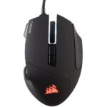 Corsair Scimitar Elite RGB Fekete 18000DPI Gamer egér - Image 10