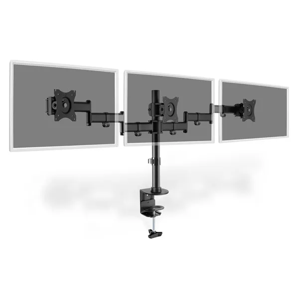DIGITUS DA-90362 C-bilincses univerzális (VESA 75 / 100) 3-as fekete monitor tartó konzol - Image 4