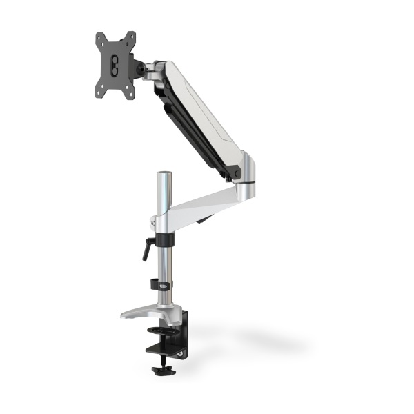 DIGITUS gázrugós C-bilincses univerzális (VESA 75/100) 1-es ezüst monitor tartó konzol - Image 6