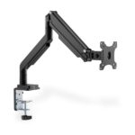DIGITUS gázrugós C-bilincses univerzális (VESA 75/100) 1-es fekete monitor tartó konzol
