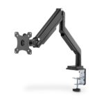 DIGITUS gázrugós C-bilincses univerzális (VESA 75/100) 1-es fekete monitor tartó konzol - Image 2