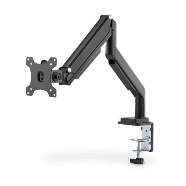 DIGITUS gázrugós C-bilincses univerzális (VESA 75/100) 1-es fekete monitor tartó konzol - Image 2