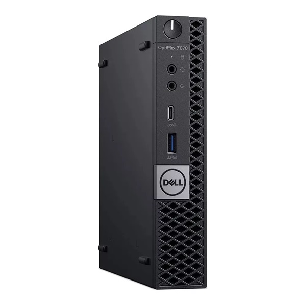 Dell OptiPlex 7070 micro/i5-9500T/16GB/256GB SSD/WiFi/BT/Win Pro COA/fekete asztali számítógép - Image 1