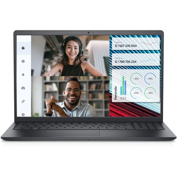 Dell Vostro 3520 15,6"FHD/Intel Core i5-1235U/16GB/512GB/Int.VGA/Win11 Pro/fekete laptop - Image 1