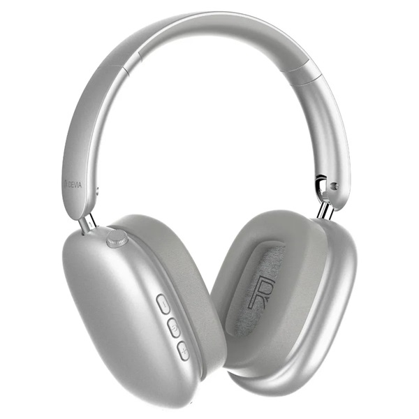 Devia ST121843 EarBass Pro2 ANC Bluetooth ezüst sztereó fejhallgató - Image 2