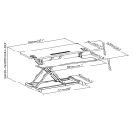 Digitus DA-90380-1 Ergonomic Workspace Riser - Image 12
