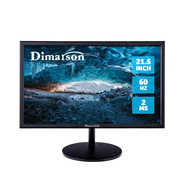 Dimarson 21,5” DM P-215 FHD VGA/HDMI fekete monitor
