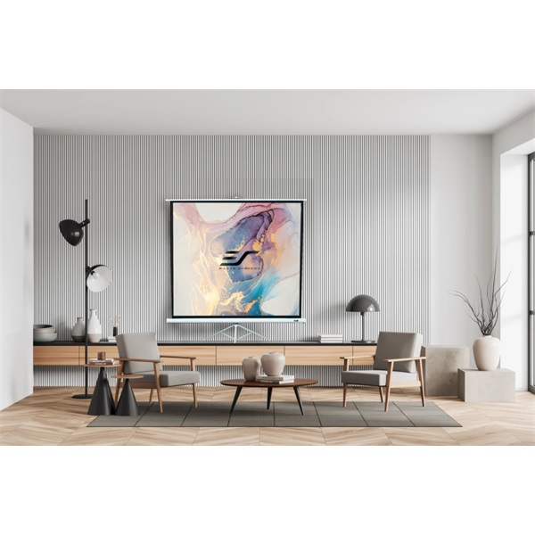EliteScreens T113NWS1 113" (1:1) 203x203cm mobil háromlábú vetítővászon - Image 7