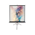 EliteScreens T85UWS1 85" (1:1) 152x152cm mobil fekete háromlábú vetítővászon