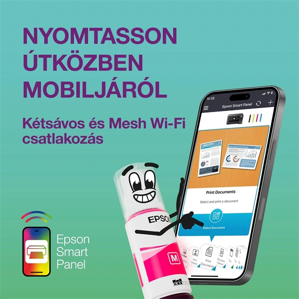 Epson EcoTank L4366 (A4, 33 lap/perc, duplex, USB/Wifi/Wifi Direct) színes tintasugaras multifunkciós nyomtató - Image 15