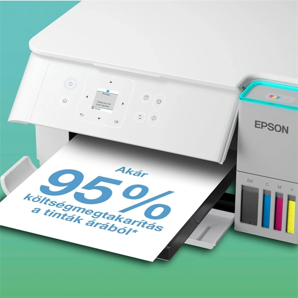 Epson EcoTank L4366 (A4, 33 lap/perc, duplex, USB/Wifi/Wifi Direct) színes tintasugaras multifunkciós nyomtató - Image 16