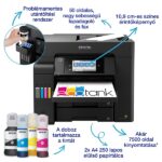 Epson EcoTank L6550 színes nyomtató MFP, Duplex, WiFi/USB/LAN, 14 000/5200 oldal tinta a dobozban - Image 6
