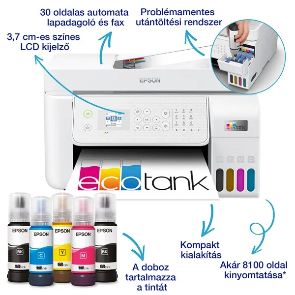 Epson EcoTank L5316 színes multifunkciós nyomtató - Image 9