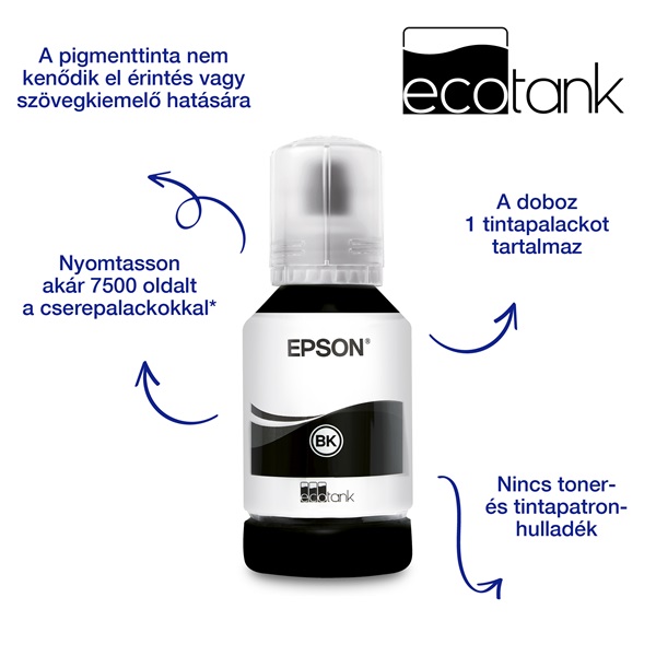 Epson EcoTank M15140 A3 mono nyomató MFP, Duplex, WiFi/USB/LAN, 4500 oldal tinta a dobozban - Image 5