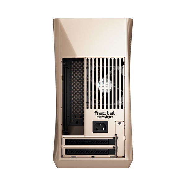Fractal Design Era ITX Arany ablakos (Táp nélküli) mini-ITX ház - Image 4