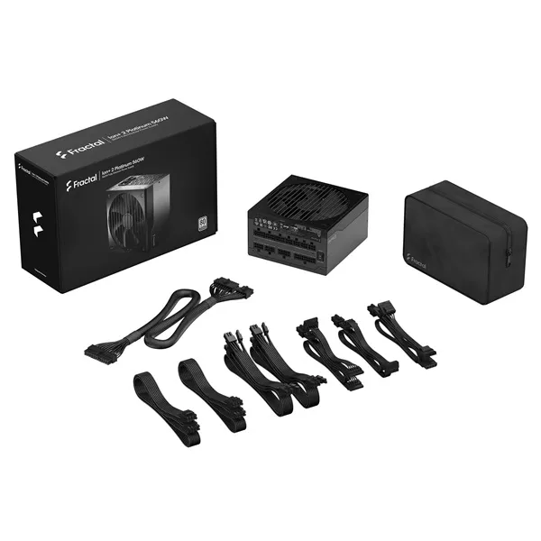 Fractal Design Ion+ 2 550W (560W) 80+ Platinum ventillátorral moduláris dobozos tápegység - Image 15