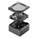 Fractal Design Ion+ 2 650W (660W) 80+ Platinum ventillátorral moduláris dobozos tápegység - Image 13