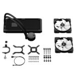 Fractal Design Lumen S28 v2 RGB 280mm vízhűtéses processzor hűtő - Image 6