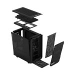 Fractal Design Meshify 2 Mini fekete (táp nélküli) ablakos mATX ház - Image 10