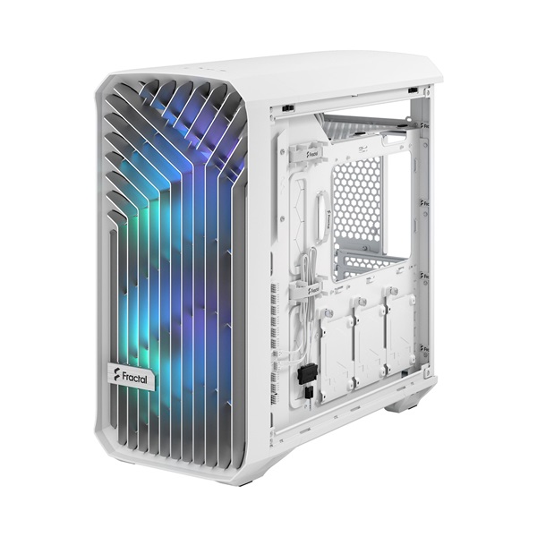 Fractal Design Torrent Compact RGB fehér (táp nélküli) ablakos EATX ház - Image 5