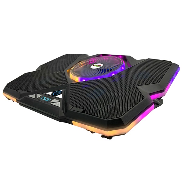 FroggieX FX-PC-P1-BL NitroCooling notebook hütőpad telefontartóval - Image 5