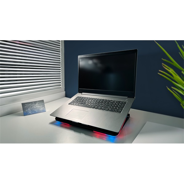 FroggieX FX-PC-P2-R HyperCooling notebook hütőpad telefontartóval - Image 7