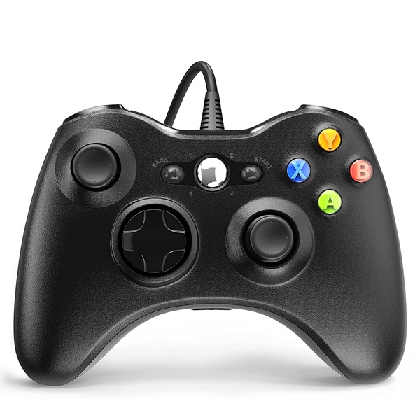 FroggieX FX-X360-PC-B Xbox360/PC fekete kontroller - Image 2