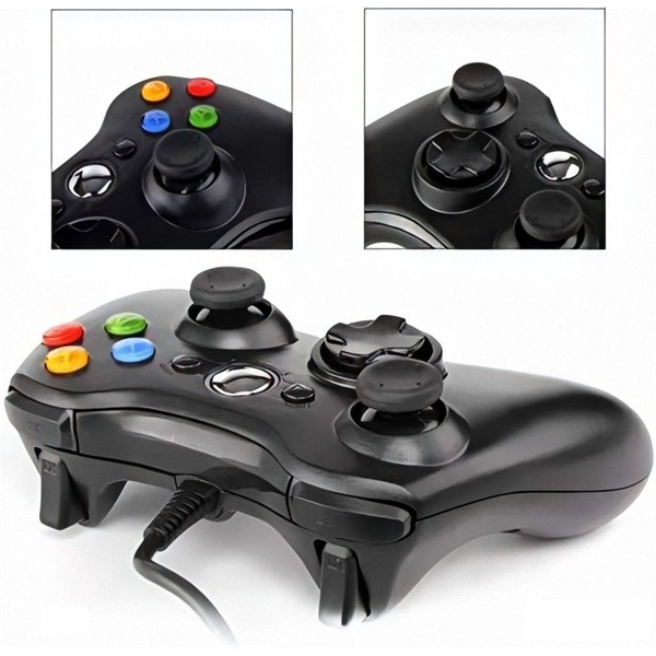 FroggieX FX-X360-PC-B Xbox360/PC fekete kontroller - Image 6
