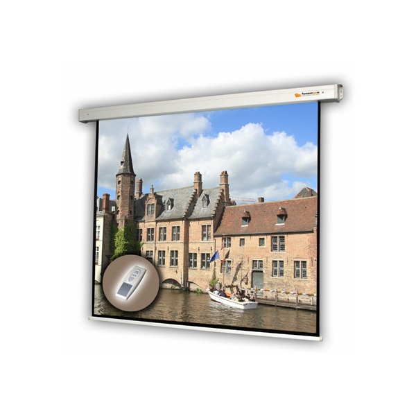 Funscreen Motor 16:9 215cm×305cm motoros fali vetítővászon - Image 1