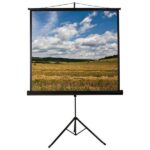 Funscreen Tripod 1:1 240cm×240cm hordozható 3 lábú állványos vetítővászon - Image 2