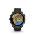 Garmin 010-02904-00 fenix 8 AMOLED (47mm) szilikon pántos fekete okosóra - Image 2
