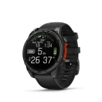 Garmin 010-02904-00 fenix 8 AMOLED (47mm) szilikon pántos fekete okosóra - Image 12
