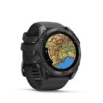 Garmin 010-02905-00 fenix 8 AMOLED (51mm) szilikon pántos fekete okosóra - Image 5