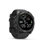 Garmin 010-02905-00 fenix 8 AMOLED (51mm) szilikon pántos fekete okosóra - Image 6
