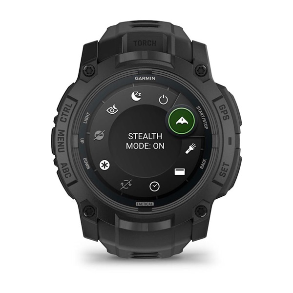 Garmin Instinct 3 AMOLED Tactical Edition (50mm) fekete okosóra - Image 7