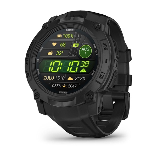 Garmin Instinct 3 AMOLED Tactical Edition (50mm) fekete okosóra - Image 1