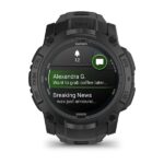 Garmin Instinct 3 AMOLED Tactical Edition (50mm) fekete okosóra - Image 2