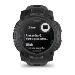 Garmin Instinct 3 Solar Tactical Edition (50mm) fekete okosóra - Image 2