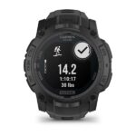 Garmin Instinct 3 Solar Tactical Edition (50mm) fekete okosóra - Image 9